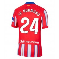 Dres Atletico Madrid Robin Le Normand #24 Domáci 2024-25 Krátky Rukáv